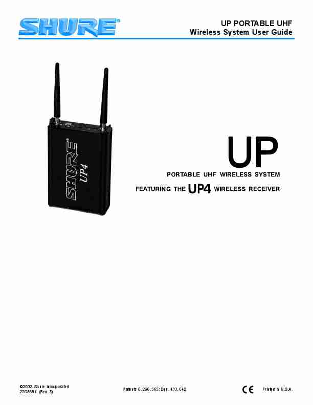 Shure Network Router UP4-page_pdf